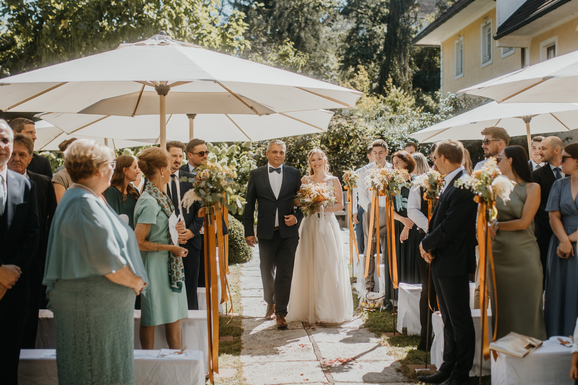 Hochzeit im Ganglbauergut in Ansfelden (Oberösterreich), Hochzeitsfotografin Verygraphy