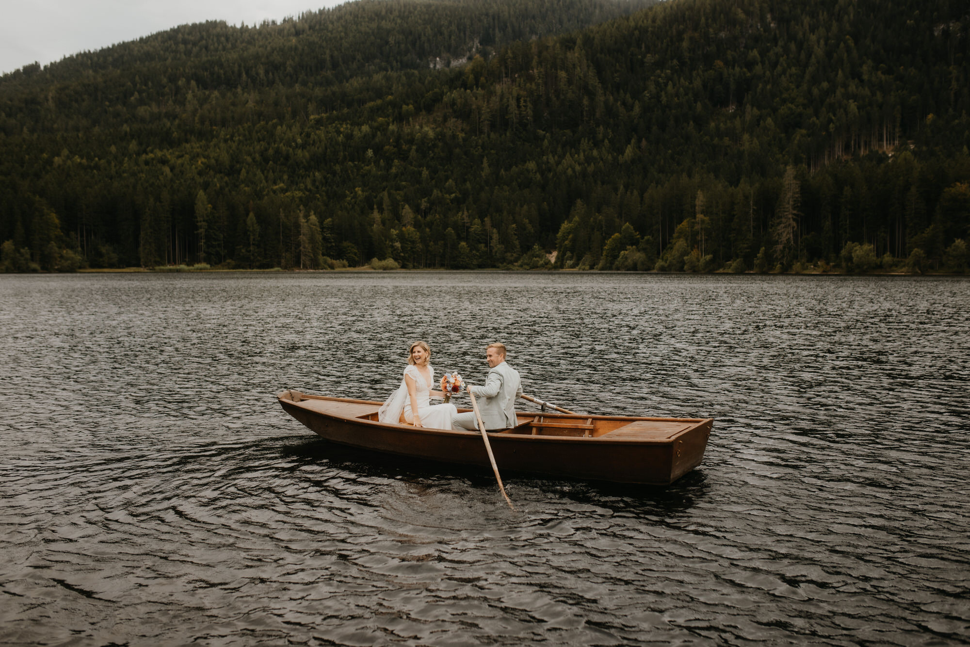 Hochzeit am Ödensee/Bad Aussee in Oberösterreich